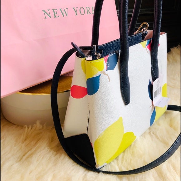 Kate Spade White Small Lemon Zest Satchel - Picture 3 of 5
